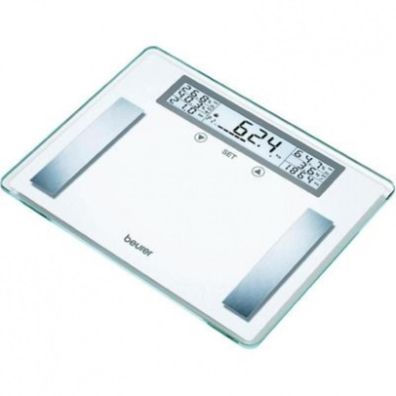 BEURER Fettanalysewaage XXL b.200kg Glas LCD-Anz BMI BG 51 XXL