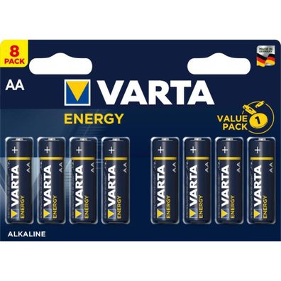 Varta Energy AA 8er Blister Mignon-Batterie