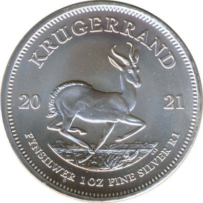 Süd Afrika 2021 - Krügerrand 1 Oz Silber*