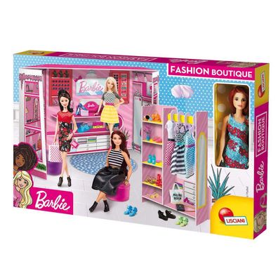 Lisciani Barbie - Fashion Boutique + Puppe