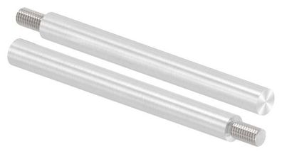 Edelstahl Trägerstift Ø 12 x 120 mm - M8x15 / zum Anschweißen (V2A)