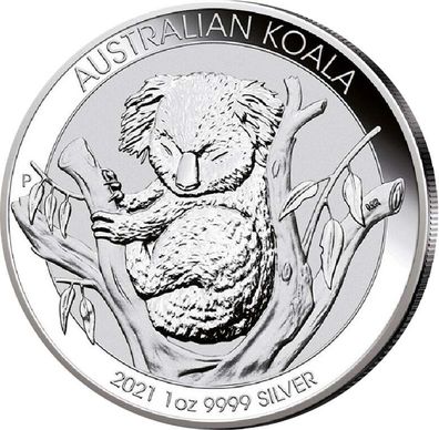 Australien Koala - 2021 - 1 Oz Silber*