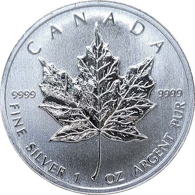 Kanada 2011 - Maple Leaf 1 Oz Silber*