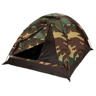 Neu Mil-Tec 2-Mannzelt Iglu Standard wood für Camping Outdoor Survival Festival