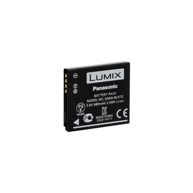 Panasonic DMW-BCK7E - Batterie - Li-Ion - 680 mAh - Schwarz - für Lumix DMC-FH24