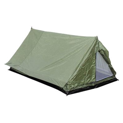 NEU 2 Personen Zelt Minipack oliv Camping Outdoor Survival Festival Bushcrafting