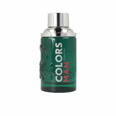 Benetton Colors Man Green Eau De Toilette Spray 100ml