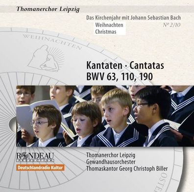 Various: Kantaten BWV 63,110,190 (Weihnachten) - Rondeau Produ