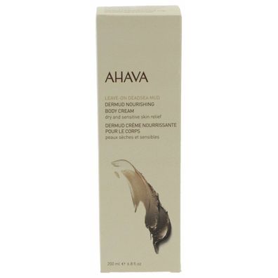 Ahava Deadsea Mud Dermud Nourishing Body Cream