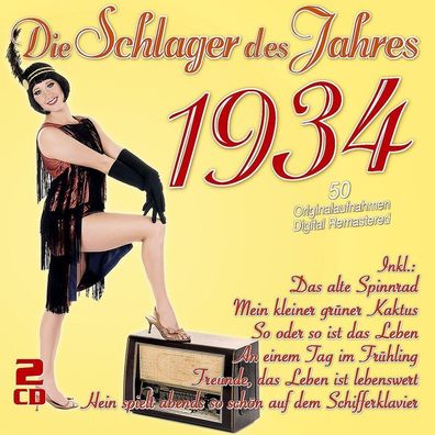 Die Schlager Des Jahres 1934 - - (CD / D)