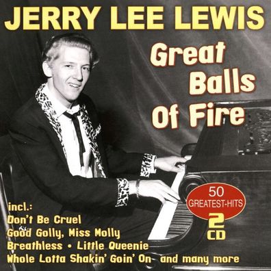 Jerry Lee Lewis: Great Balls Of Fire-50 Greatest H - - (CD / G)