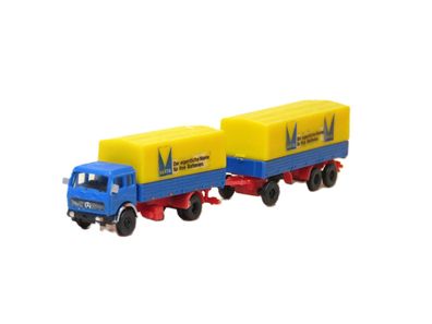 Kibri - LKW - Planwagen mit Anhänger - Varta - Spur Z - 1:220 - Nr. 291