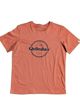 Quiksilver Jungen Shirt Words Remain Redwood
