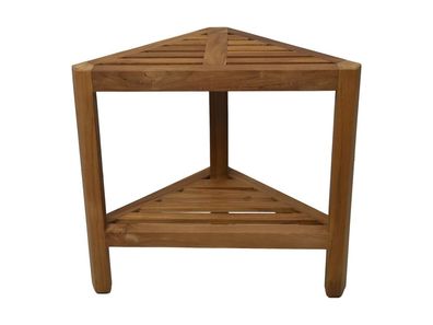 Eckhocker 46 x 46,5 x 30 cm Teak