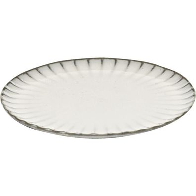 SERAX Inku Teller M Inku White, ø: 210 mm