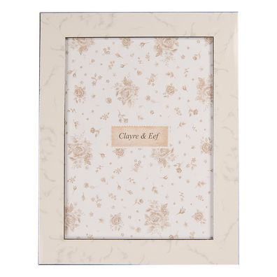 Clayre & Eef Bilderrahmen 15x20 cm Beige Kunststoff Glas (Gr. 19x2x24 cm / 15x20 cm)
