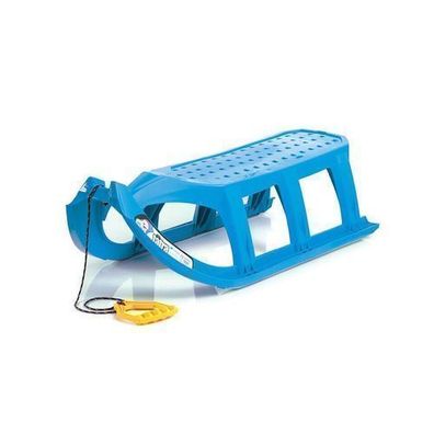 Schlitten Kinderschlitten Winter blau Kunststoff TATRA