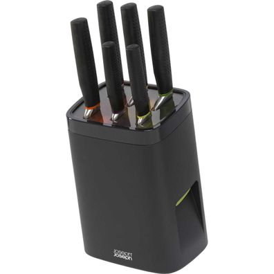 Joseph Joseph Lock Block™ 6-teiliges Messerset Schwarz