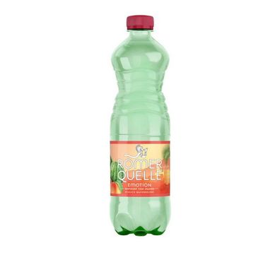 Pfirsich Wassermelone Mineralwasser Getränk Römerquelle Emotion Vegan 750ml