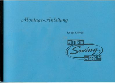 Reparaturanleitung Victoria Swing SBS, KR 21, Kraftrad, Motorrad, Oldtimer