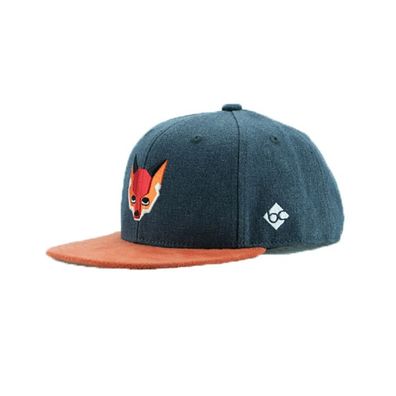 Bavarian CAPS Kids Snapback Cap Waldfuchs grau