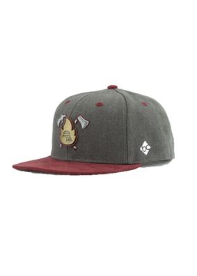 Bavarian CAPS Snapback Cap Feuerwehr dunkelgrau