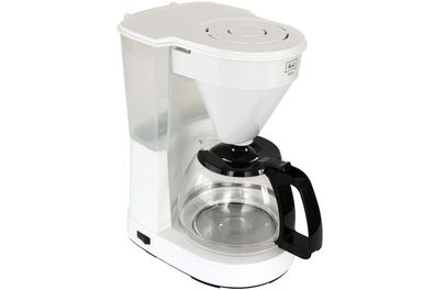 Melitta Kaffeemaschine Easy 1050 Watt bis 10 Tassen 1,25L Kaffee Weiß