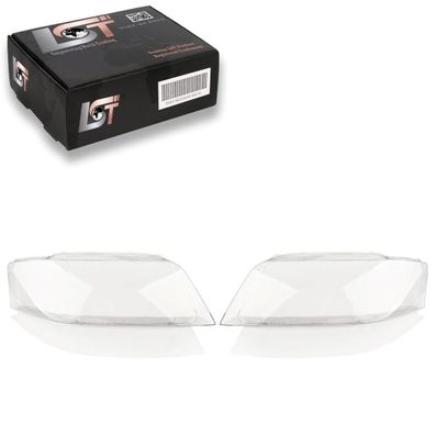 2x Scheinwerfer Glas Streuscheibe Set für Audi A6 4B C5 Avant Limo 1997-2001