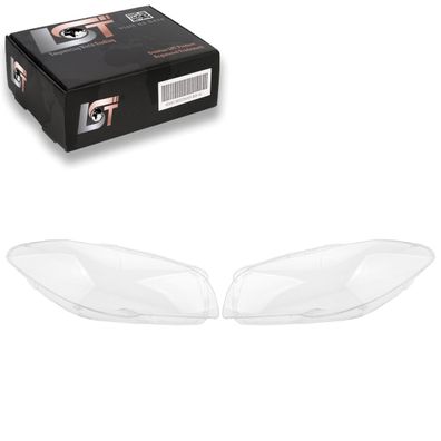 2x Scheinwerfer Glas Streuscheibe links rechts Set für BMW 5er F10 F11 2009-2017
