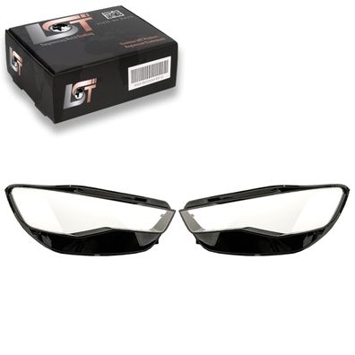 2x Scheinwerfer Glas Streuscheibe Set für Audi A6 4G C7 Allroad Avant ab 10/2014