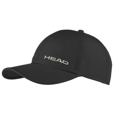 Head Pro Player Cap 2025 Black Mütze für Tennis und Sport