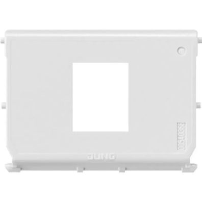 Jung Montage-Einsatz, 1fach, Universalmodul, RJ 45 System 54-1WE