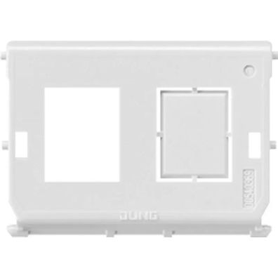 Jung Montage-Einsatz, 2fach, Universalmodul, RJ 45 System 54-2WE