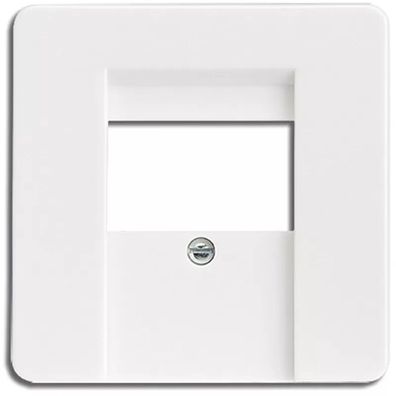 Elso Zentralplatte für TAE-Dose 3fach Fashion/riva/scala reinweiß 226014