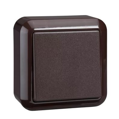 Elso Universal-Schalter 10A Contura Steckklemme braun 381602