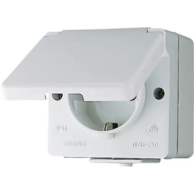 Jung SCHUKO® Steckdose, 16 A 250 V , IP 44, WG 600 620W