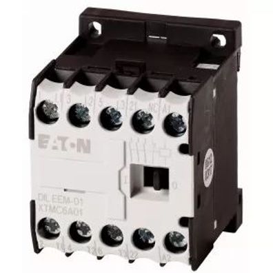 Eaton Leistungsschütz, 230 V 50 Hz, 240 V 60 Hz, 3-polig, 380 V 400 V, 3 kW, Kontaktb