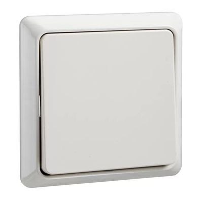 Elso Universalschalter 10A Renovierung komplett Schraubklemme perlweiß 251600