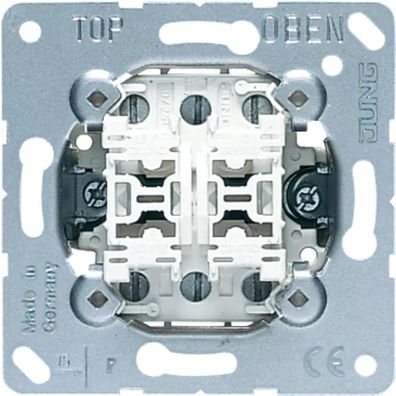 Jung Doppel-Taster, 2 Wechsler, 10 A 250 V 539U