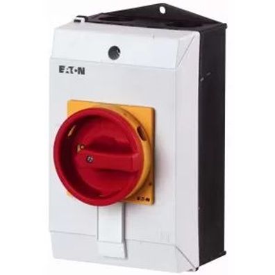Eaton Hauptschalter, T0, 20 A, Aufbau, 2 Baueinheit(en), 3-polig, NOT-AUS-Funktion, m
