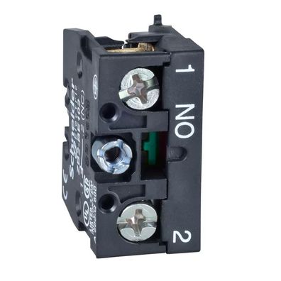Schneider Electric Hilfsschalter ZB2, o. Rastung, 1S, o. Sprungf., Frontmontage ZB2BE