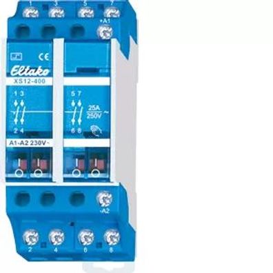 Eltako Stromstoßschalter 230V. 4 Schließer 25A/250V AC 21400930