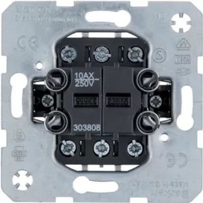 Berker Wippenschalter Modul-Einsätze 10AX 250V 303808