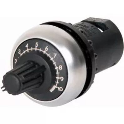 Eaton Potentiometer, klassisch, M22, 22.5 mm, R 4,7 k?, P 0.5 W, Frontring Titan 2294