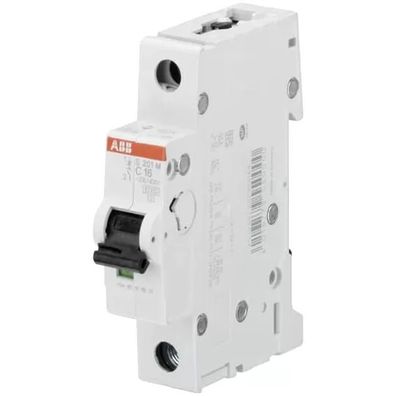 ABB S201M-C16 Sicherungsautomat C-Char., 10 kA, 16 A, 1P 2CDS271001R0164