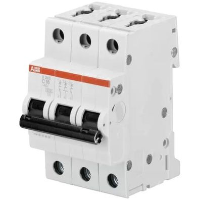 ABB S203-C16 Sicherungsautomat C-Char., 6 kA, 16 A, 3P 2CDS253001R0164