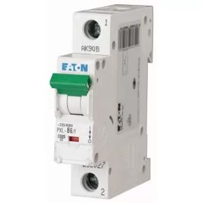 Eaton Leitungsschutzschalter, 6 A, 1p, Charakteristik: B 236027