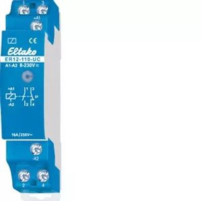 Eltako Schaltrelais 1 Schließer + 1 Öffner potenzialfrei 16A/250V AC 22110002