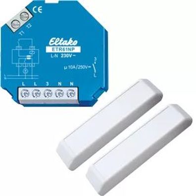 Eltako Trennrelais 230V mit Fensterkontakt FK. 1 S nicht potenzialfrei 10A/250VAC 61