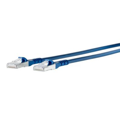 Metz Connect Patchkabel Cat.6A AWG 26 3,0 m blau 1308453044-E